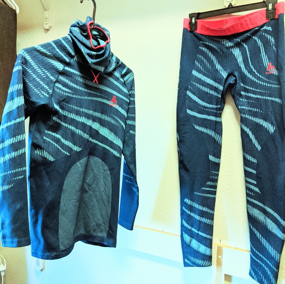 Odlo women's base layer set, midweight